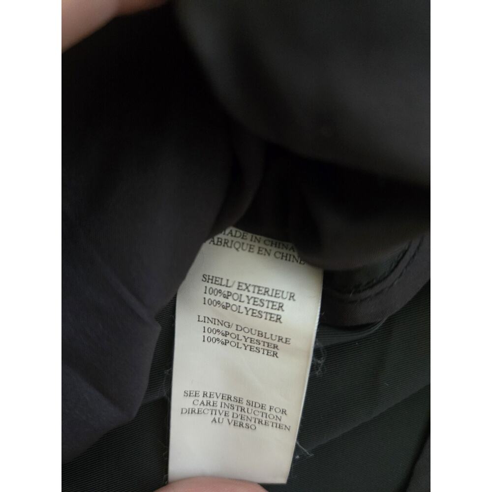 Theory Yost N Fuel Stand Collar Field Jacket S Black Utility Minimalist Cargo - Picture 4 of 5
